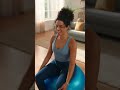 Safer Core Workouts: Trideer Anti-Burst Stability Ball for Pilates &amp; Rehab #Fitness #Pilates