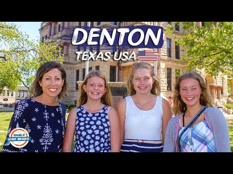 Discover Denton Texas - Family Friendly, Small Town Charm | 90+ Countries with 3 Kids