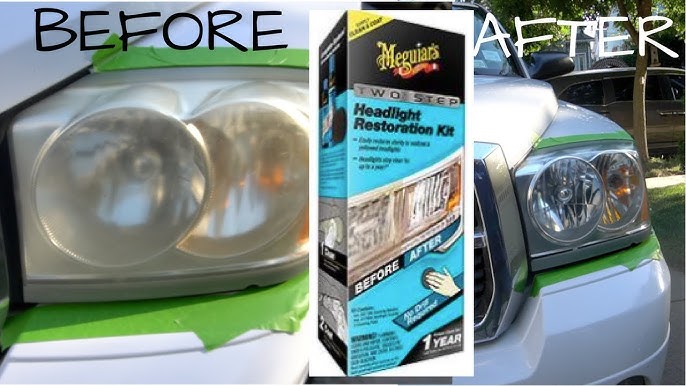 Using Meguiar's G2980 Heavy Duty Headlight Restoration Kit w/new wipe on  coating - Car Care Forums: Meguiar's Online