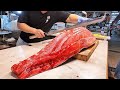 $10,000 Bluefin Tuna Extravaganza: Expert Slicing &amp; Exquisite Sashimi!