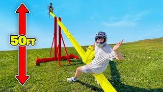 I Built the Worlds Biggest SeeSaw!