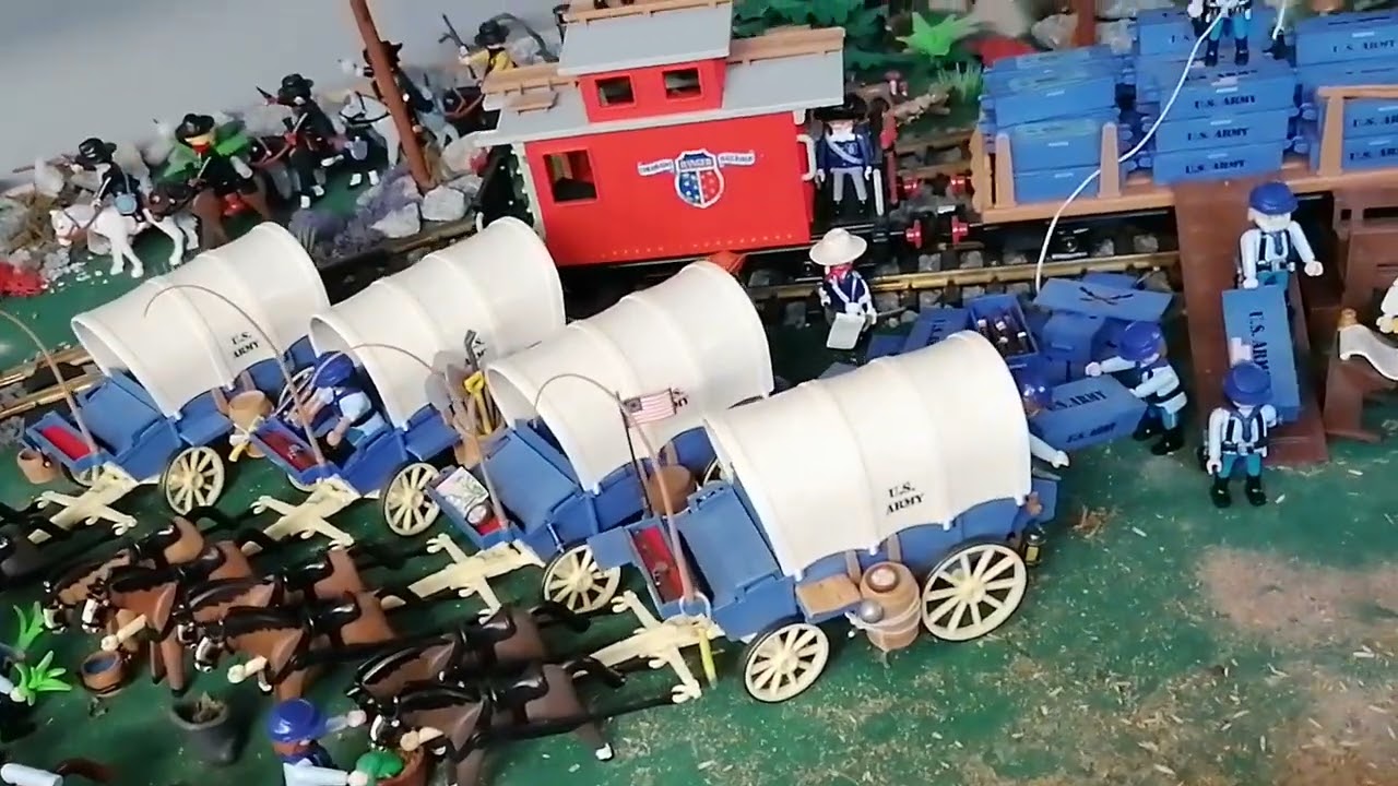 Playmobil Western Diorama