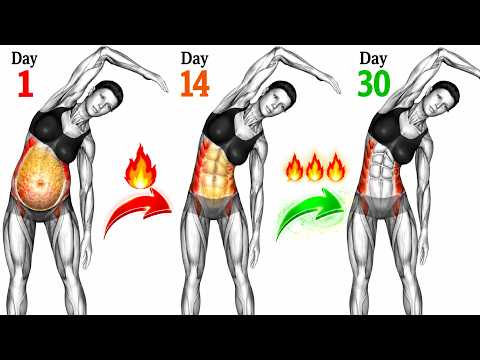Burn HANGING BELLY FAT ➜ 30-Min Standing Exercises for Better Balance & Core Strength