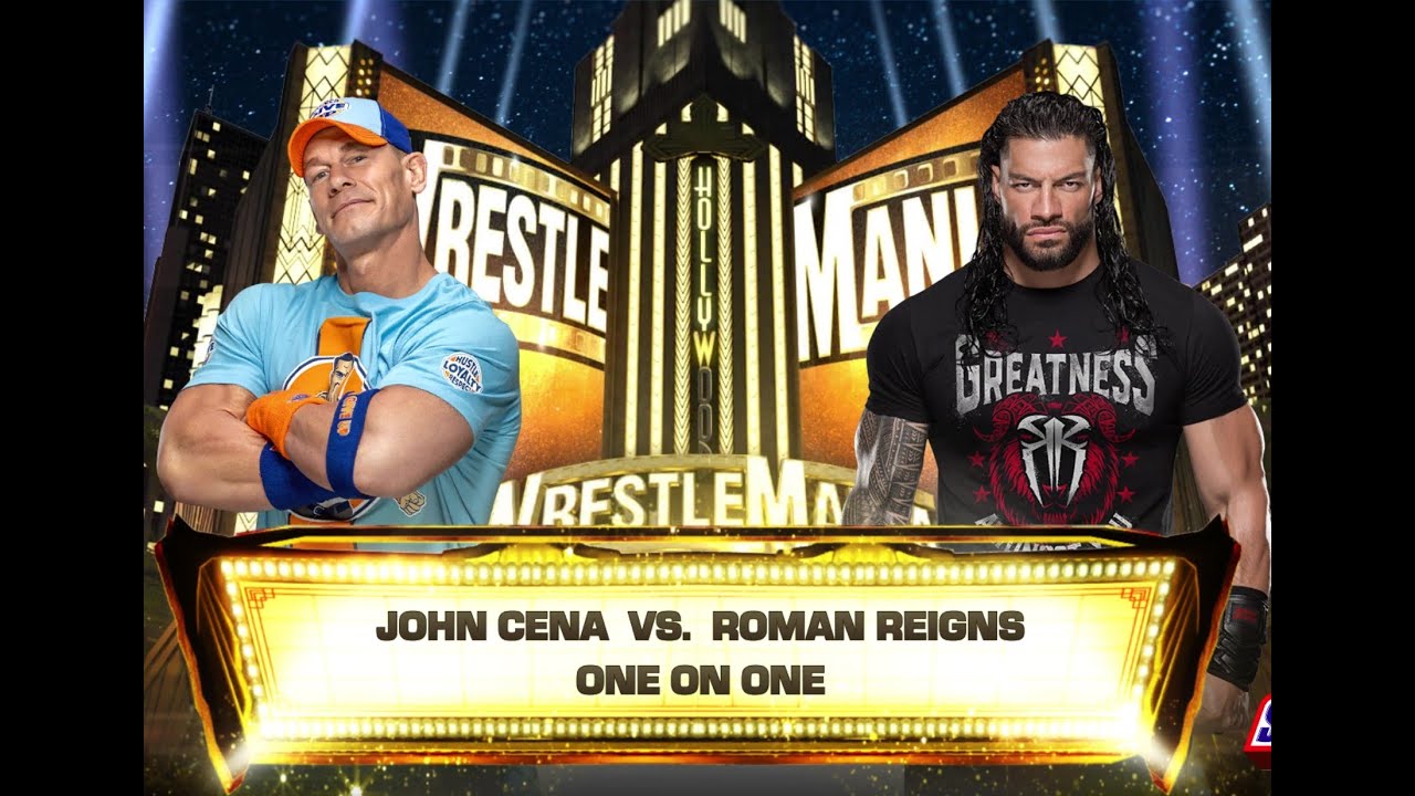 John Cena Vs Roman Reigns Full Match 2021 FULL MATCH - One On One - John Cena VS Roman Reigns - YouTube