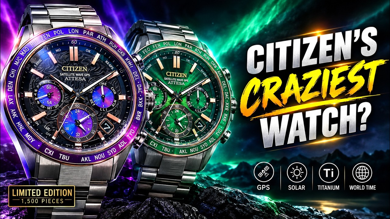 Citizen Attesa 2026 Review: This Titanium GPS Watch Is Seriously