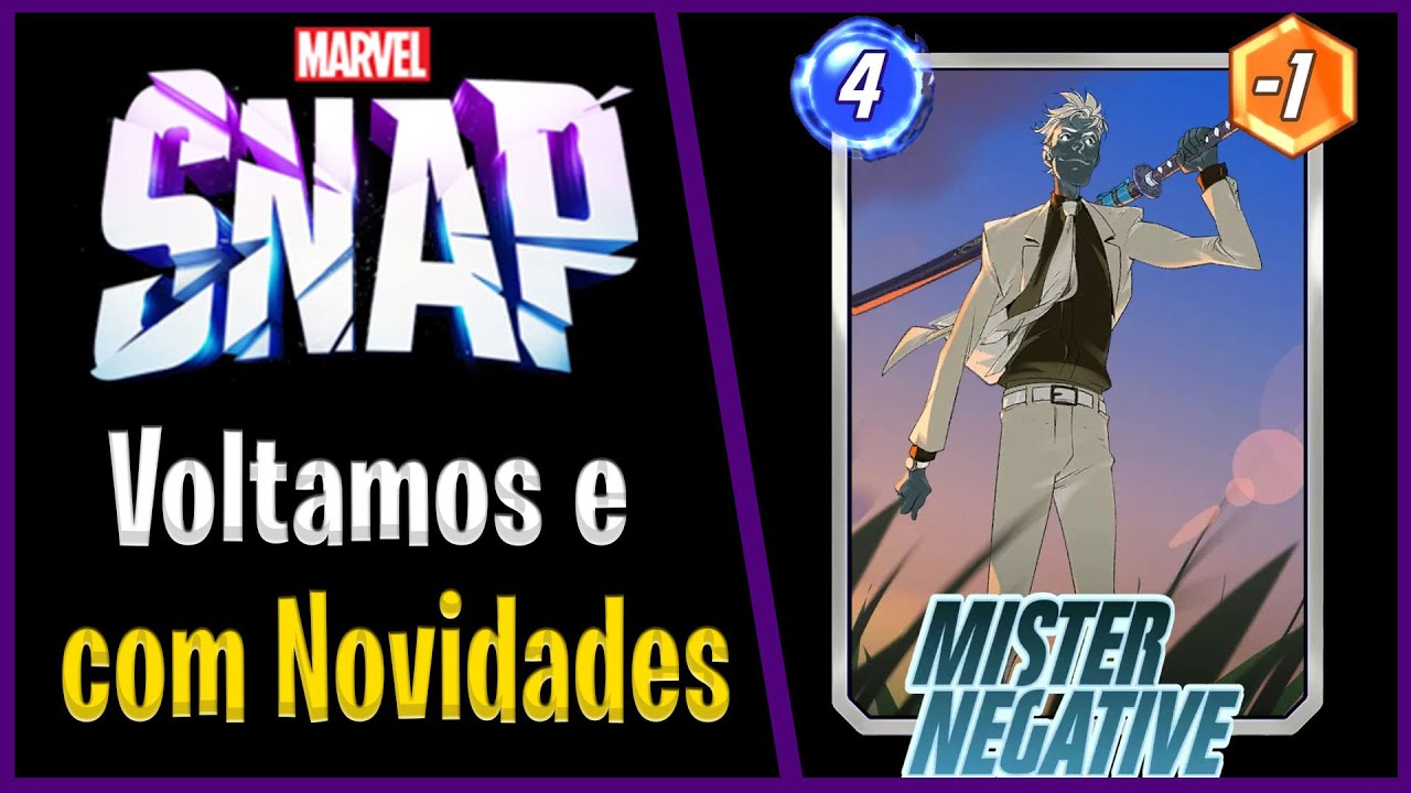 VOLTEI! CURTE SNAP CLICA NESSE VÍDEO(NOVIDADES) - Marvel Snap - #1 PTBR