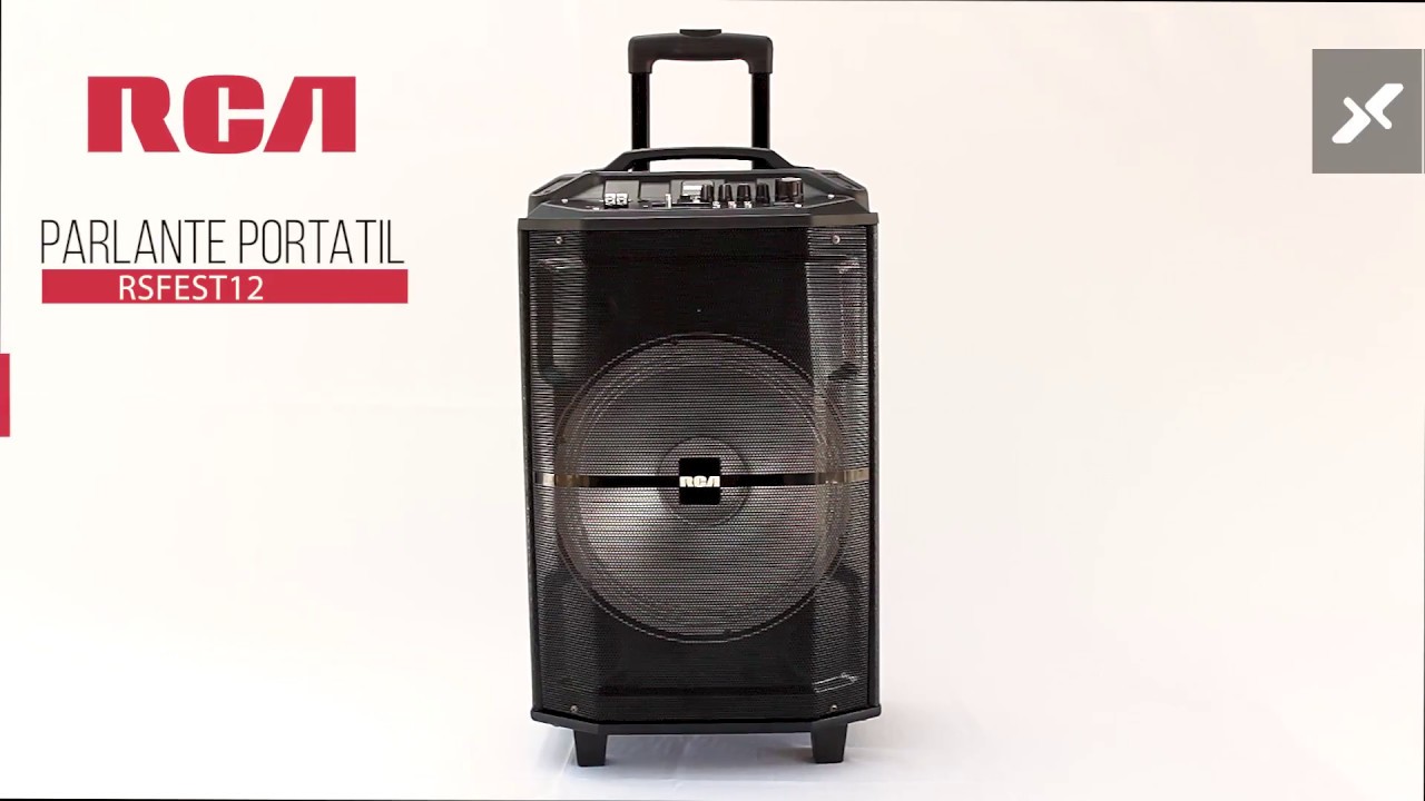 Parlante Portatil Bluetooth RCA - YouTube
