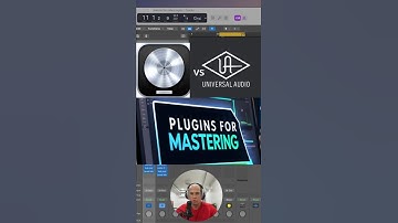 Stock Logic Pro Plugins vs Universal Audio | Mastering Test - Do You Hear the Difference? #shorts