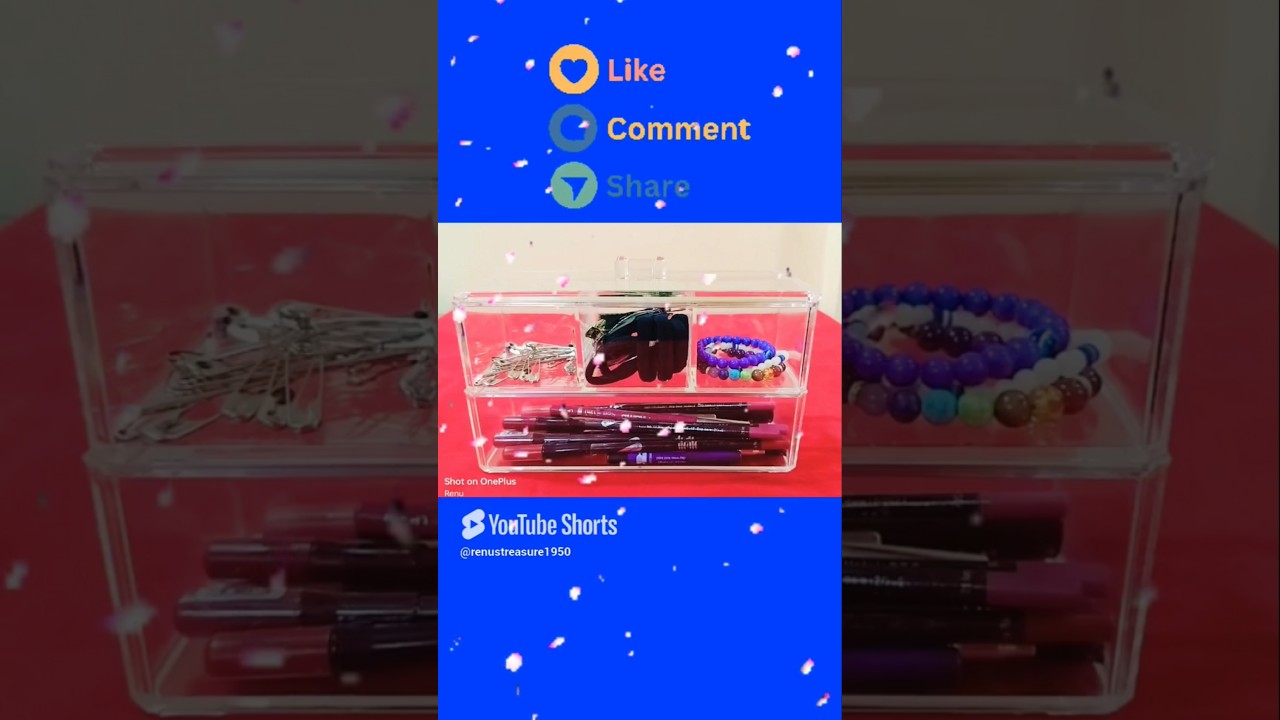 Makeup Cosmetic Organizer || 