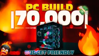 Best PC Build Under 70,000 PKR 💻🔥 | Gaming + Video Editing + Designing Beast!