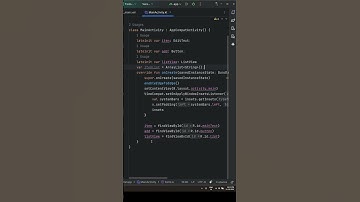 UI verbinden met Kotlin in Android Studio | To-Do List-app deel 1