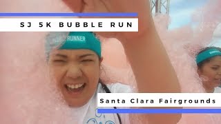 San Jose's Family Friendly 5k Bubble Run