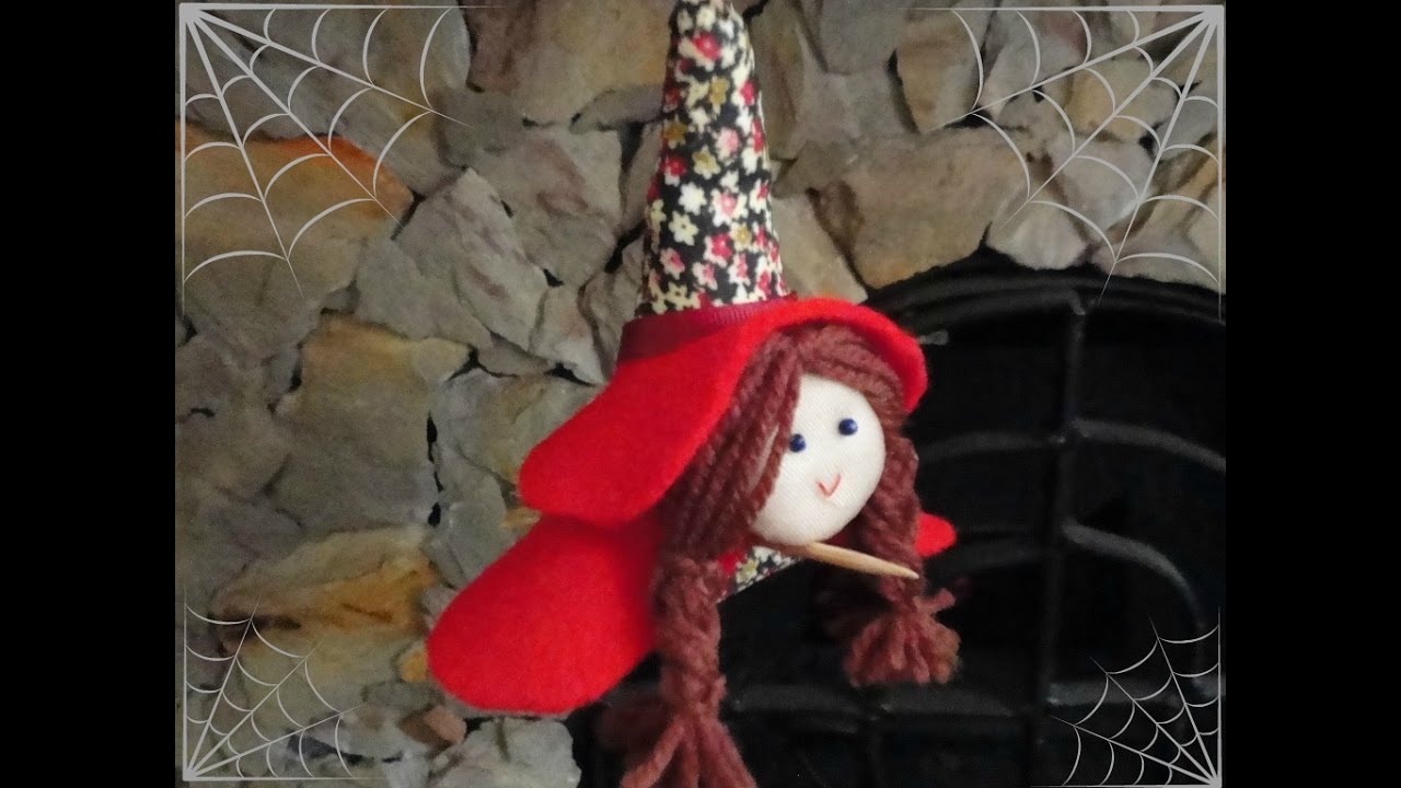 DIY PARA HALLOWEEN - BRUJITAS DE LA SUERTE