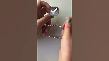 كيفية ربط خيط الخرز بطريقة صحيحة 