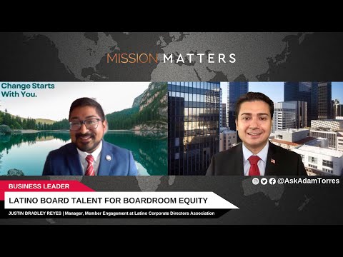 Latino Board Talent for Boardroom Equity