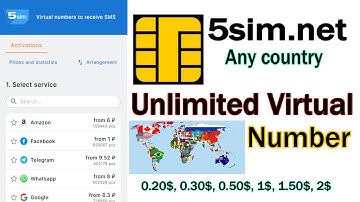Virtual Number Site | 5sim net | কিভাবে ব্যবহার করবেন A to Z বিস্তারিত | Unlimited WhatsApp Telegram