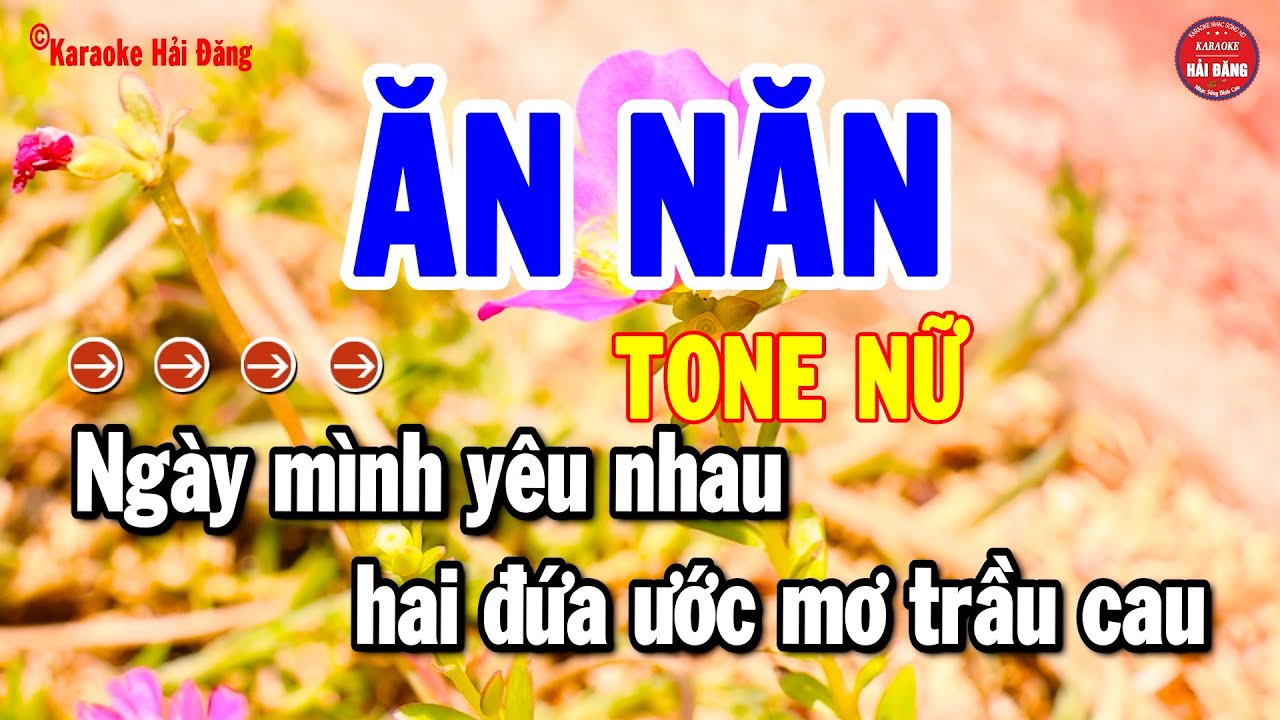 Karaoke Ăn Năn Nhạc Sống Tone Nữ Beat Chuẩn Dễ Hát 2025 | Karaoke Hải Đăng