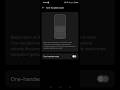 Ek Haath Se Phone Chalane Ka Secret 😲 | One Hand Mode Setting