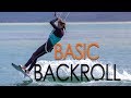 How to backroll kiteboard  kitesurf tutorial