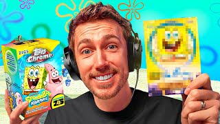 I Pulled A Rare Auto Brand New Spongebob Topps Chrome