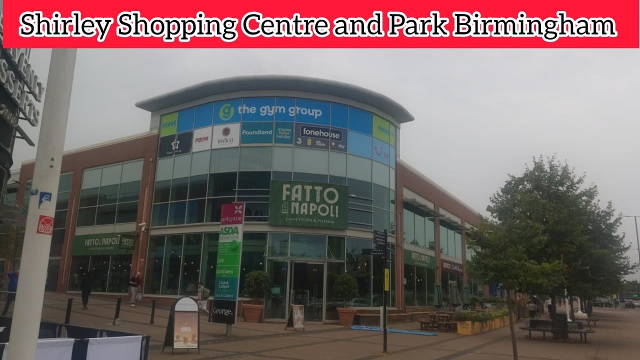 Shirley Shopping Centre and Park Birmingham - YouTube