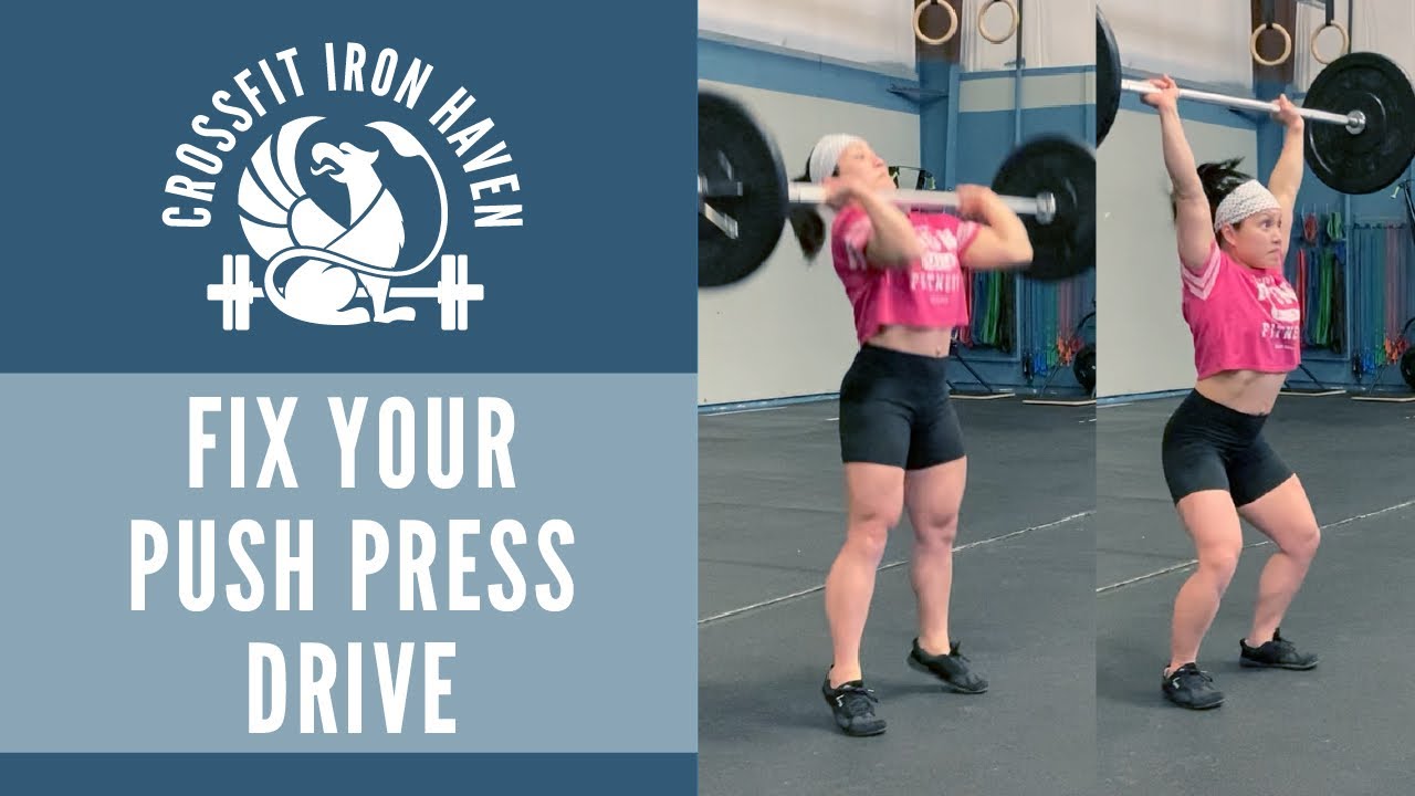 Tips for Push Press and Push Jerk Drive - YouTube