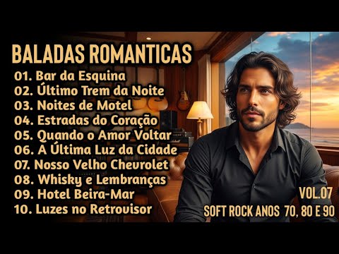 ❤️ As Melhores Canções Românticas | Soft Rock Anos 70,80,90 | As Maiores Românticas Vol. 07