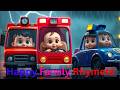 Super Rescue Heroes Team 🚒🚓🚑 | Firefighter, Police &amp; Doctor Kids Song