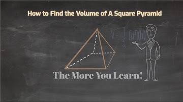 How to Find the Volume of a Square Pyramid