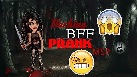 HACKING MY BEST FRIEND PRANK MSP! || Femke MSP