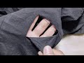 There is nothing more beautiful than fixing a hole in your clothes in this interesting way
