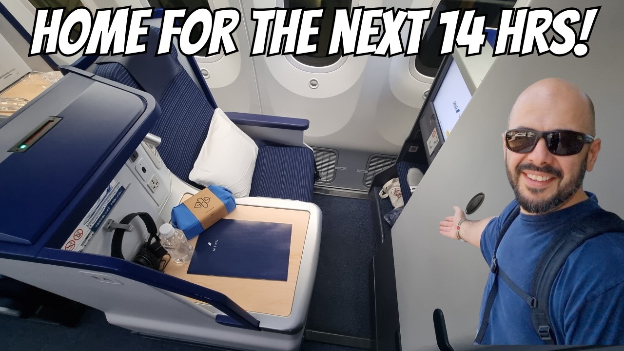 ✈️ Обзор бизнес-класса ANA – Цюрих/Франкфурт – Токио | B787 старой конфигурации | Использование м...
