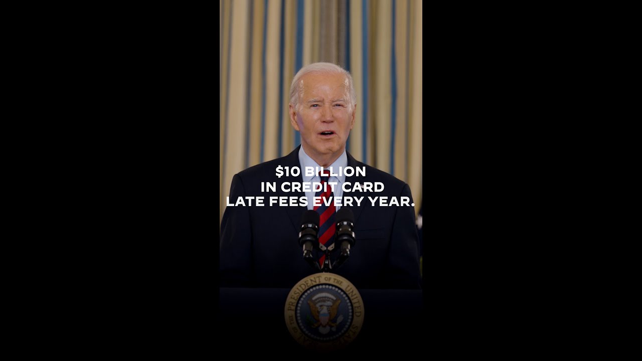 President Biden Announces Decrease in Credit Card Late Fees