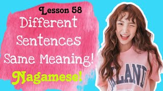 Different Sentences but Same Meaning | L-58 | Nagamese Language | Naga Chukri screenshot 3