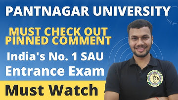 Pantnagar University Entrance Exam 2022✅ | Pantnagar University Application form 2022 | GBPUAT 2022