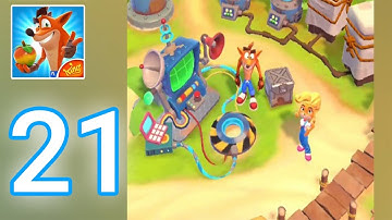 Crash Bandicoot: On The Run! - Gameplay Walkthrough Part 21 - Looking For Diamonds (iOS, Android)