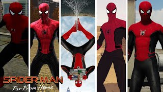 Spider-Man: Far From Home MCU Upgraded Suit Evolution in Spider-Man Games