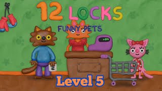 12 Locks Funny Pets Level 5: Shopping screenshot 4