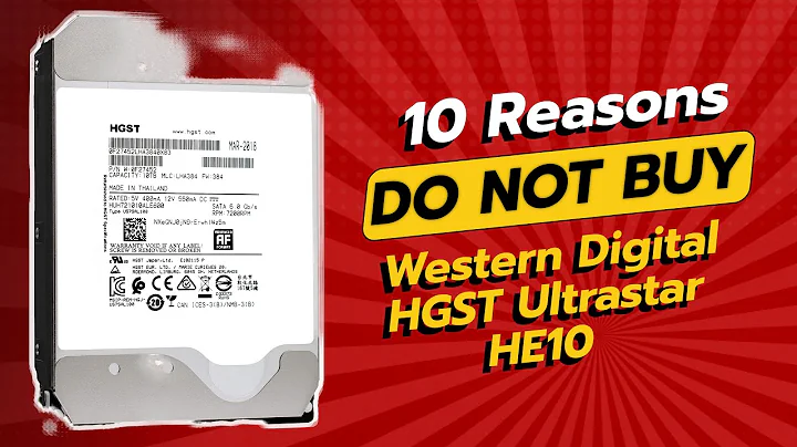 🚫 DON'T BUY Western Digital HGST Ultrastar HE10 Until You Watch This! 🚫