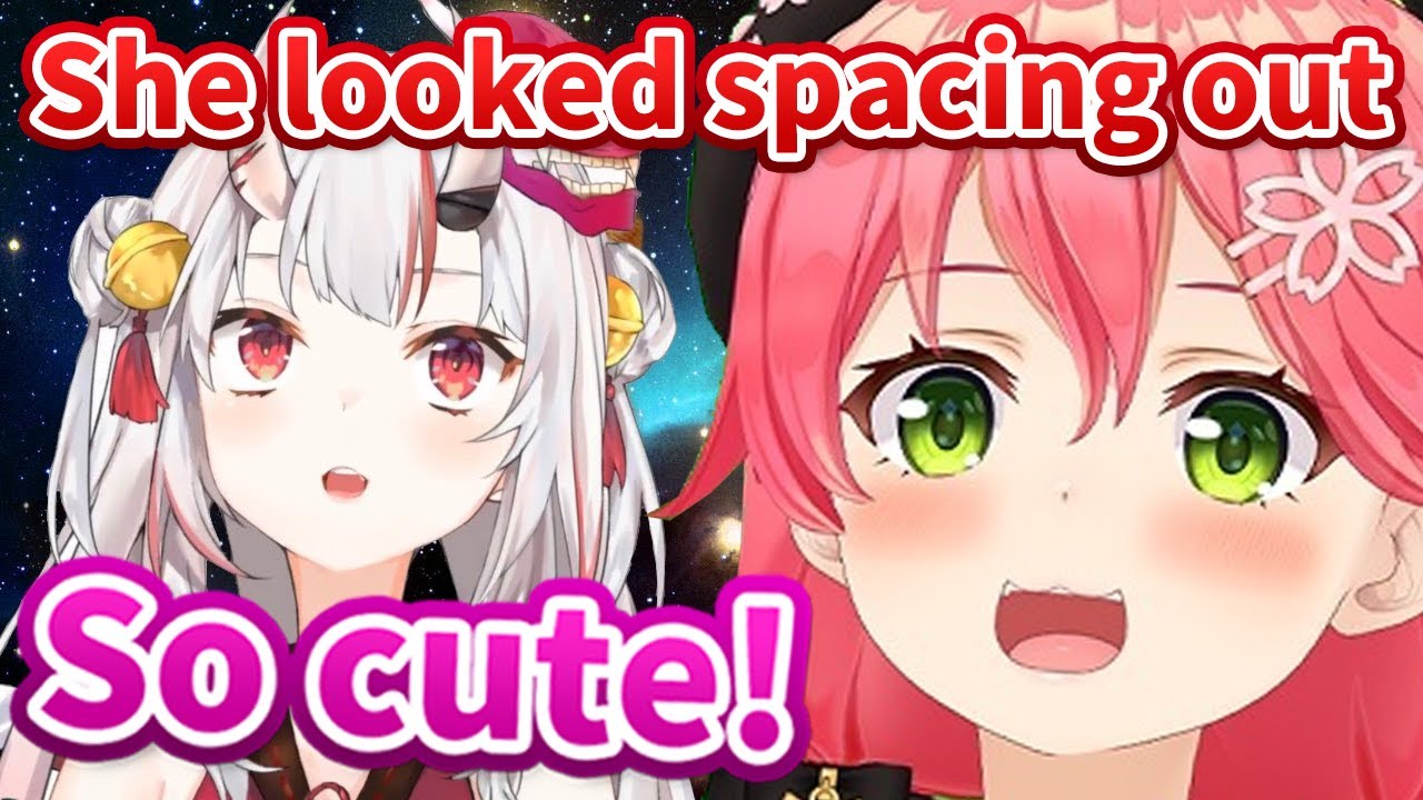 Miko met Ayame and got healed by Ayame's overwhelming cuteness in the studio [Hololive/Eng sub]