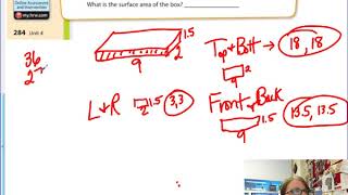 GM7 9.4 Solving Surface Area Problems