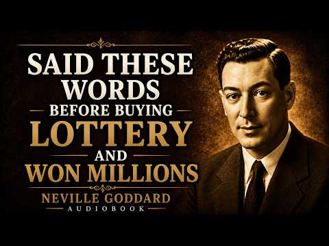 Say These 4 Words Before You Buy a Lottery Ticket – They Never Fail! | Neville Law Of Assumption