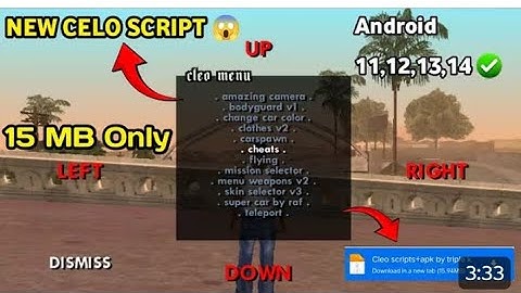 How To Instal Cleo Mods In GTA San Andreas Original Android CLEO Scripts Cheats Menu In GTA SA 2025