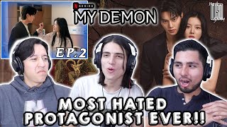 MY DEMON EP.2 | ANDY'S FIRST K-DRAMA EVER!!! | REACTION