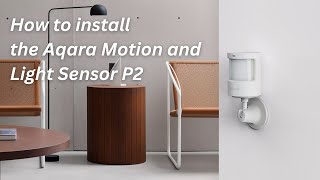 How to Install the Motion and Light Sensor P2