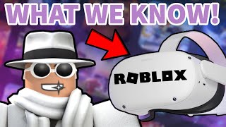 Roblox VR Oculus Quest 2 - EVERYTHING WE KNOW