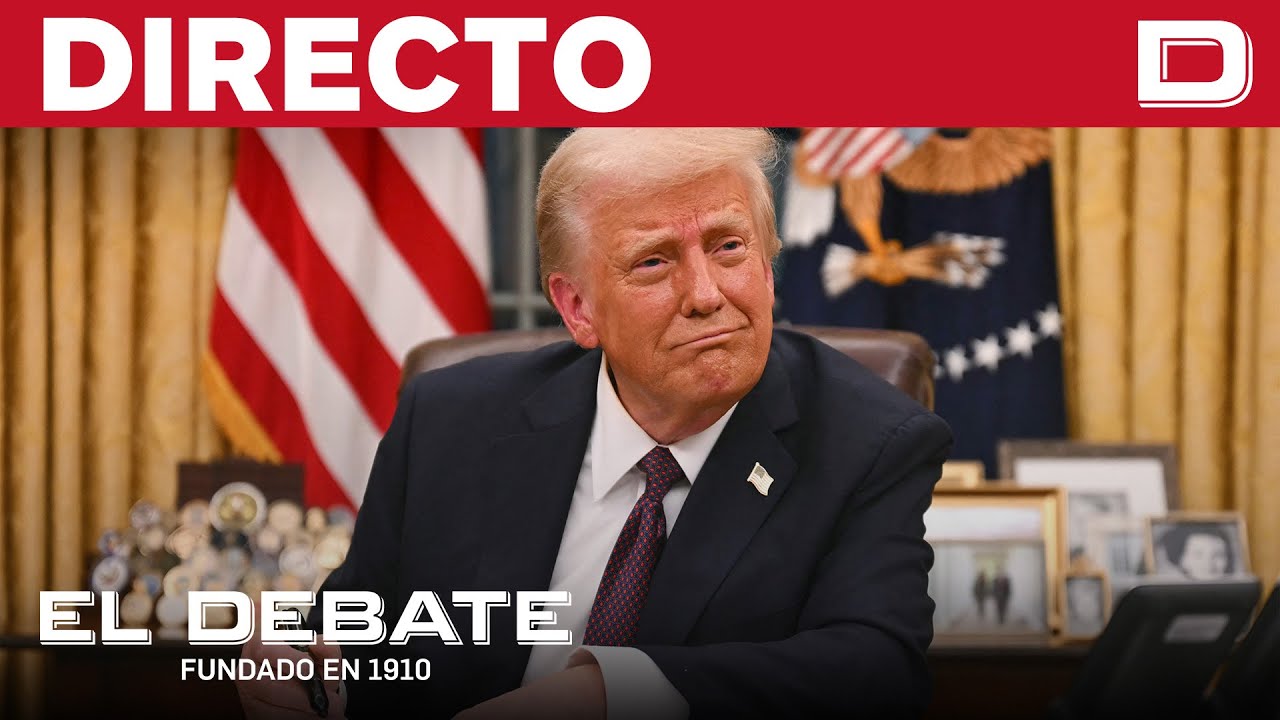 DIRECTO | Trump estrena su cargo de presidente e interviene en el Foro ...