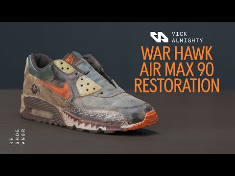 Air Max 90 Warhawk Restoration with Vick Almighty