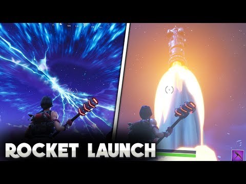 Video till Det sköts upp en raket i Fortnite i helgen