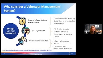 TechUP Friday! Webinar, 5 Mar 2021 – Why consider a Volunteer Management System (by NCSS)